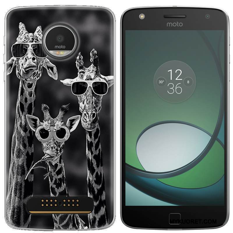 Kuori Moto Z Play Suojaus Harmaa Puhelimen Kuoret, Kotelo Moto Z Play