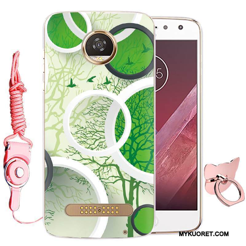 Kuori Moto Z Play Suojaus Puhelimen Kuoret Murtumaton, Kotelo Moto Z Play Sarjakuva Sininen