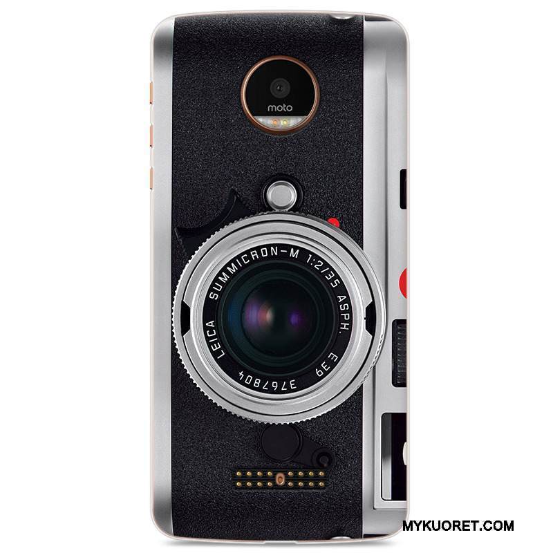 Kuori Moto Z Play Suojaus Valkoinen Persoonallisuus, Kotelo Moto Z Play Luova Puhelimen Kuoret