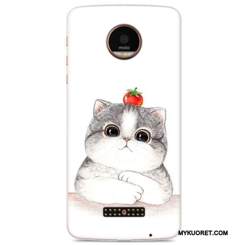 Kuori Moto Z Play Suojaus Valkoinen Persoonallisuus, Kotelo Moto Z Play Luova Puhelimen Kuoret