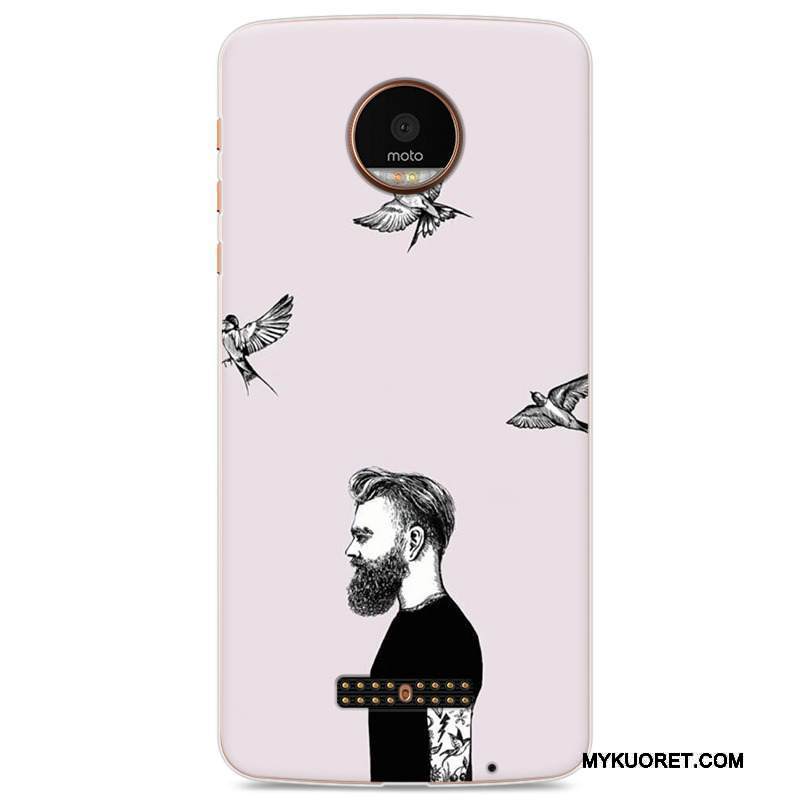 Kuori Moto Z Play Suojaus Vihreä Rakastunut, Kotelo Moto Z Play Pehmeä Neste Vaalean Puhelimen Kuoret