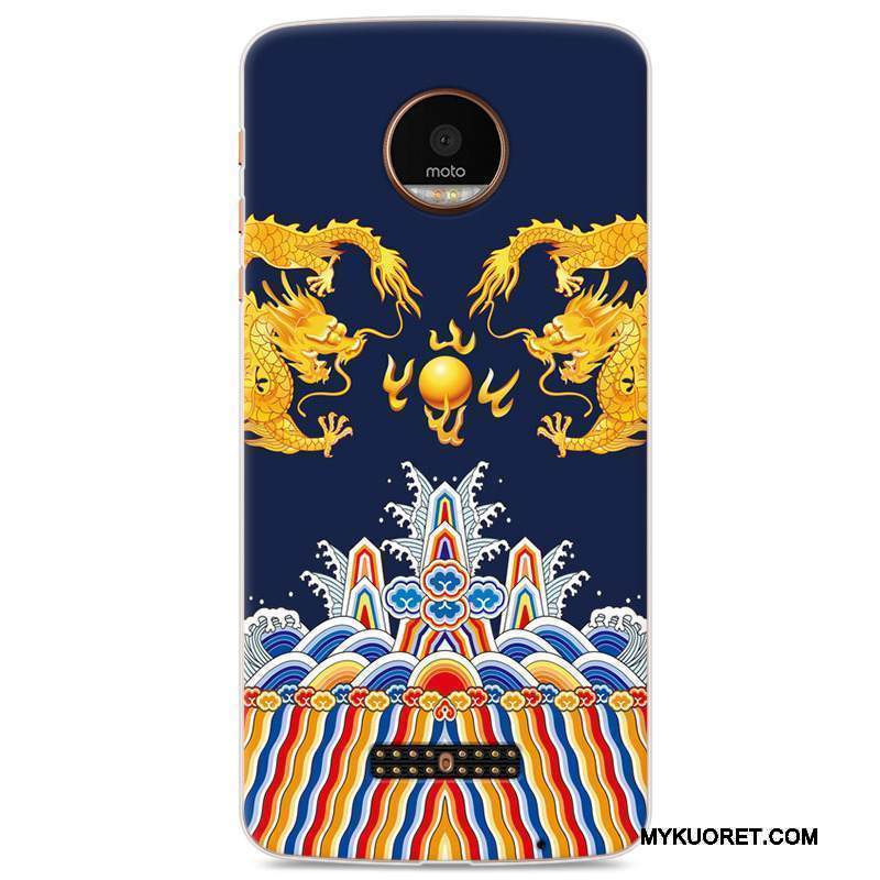 Kuori Moto Z Play Suojaus Vihreä Rakastunut, Kotelo Moto Z Play Pehmeä Neste Vaalean Puhelimen Kuoret