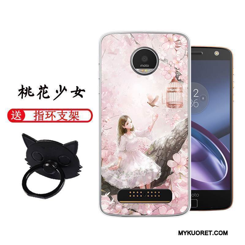 Kuori Moto Z Suojaus Kova Ihana, Kotelo Moto Z Monivärinen Murtumaton Trendi