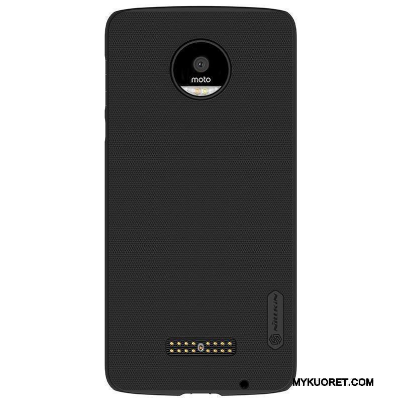 Kuori Moto Z Suojaus Punainen Kova, Kotelo Moto Z Kulta Pesty Suede