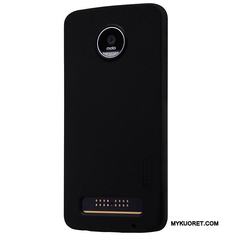 Kuori Moto Z Suojaus Punainen Kova, Kotelo Moto Z Kulta Pesty Suede