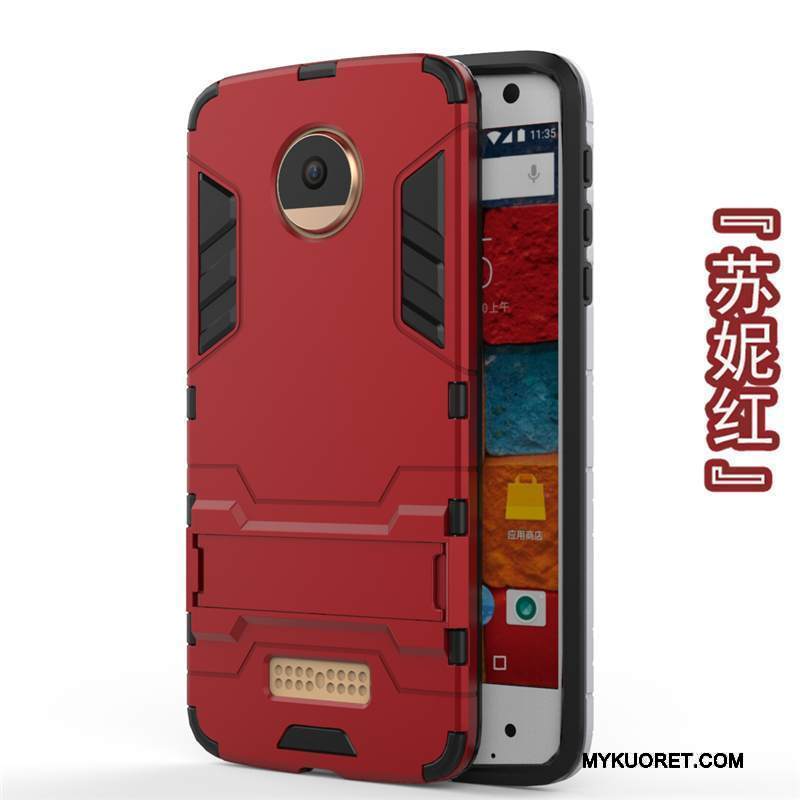 Kuori Moto Z Tuki Puhelimen Kuoret Kulta, Kotelo Moto Z Suojaus Murtumaton