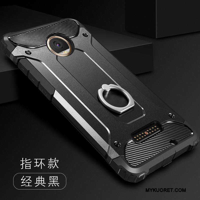 Kuori Moto Z Tuki Puhelimen Kuoret Persoonallisuus, Kotelo Moto Z Laukut Murtumaton Musta