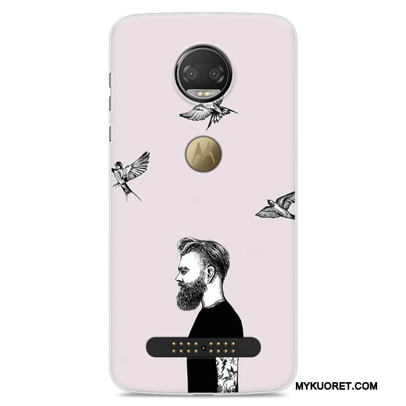 Kuori Moto Z2 Force Edition Maalaus Rakastunut Murtumaton, Kotelo Moto Z2 Force Edition Pehmeä Neste Keltainen Puhelimen Kuoret