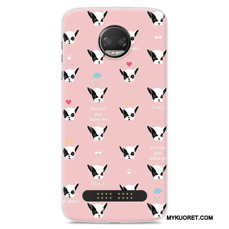 Kuori Moto Z2 Force Edition Pehmeä Neste Murtumaton Trendi, Kotelo Moto Z2 Force Edition Laukut Violetti Puhelimen Kuoret