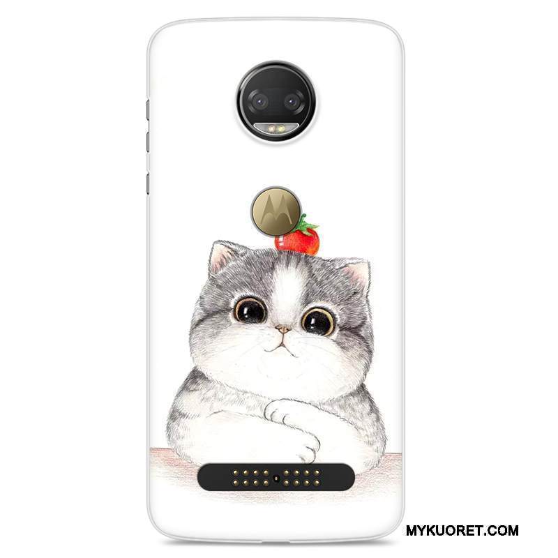 Kuori Moto Z2 Force Edition Suojaus Persoonallisuus Keltainen, Kotelo Moto Z2 Force Edition Pehmeä Neste Murtumaton Puhelimen Kuoret