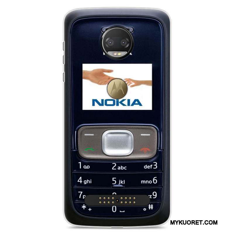 Kuori Moto Z2 Force Edition Suojaus Persoonallisuus Keltainen, Kotelo Moto Z2 Force Edition Pehmeä Neste Murtumaton Puhelimen Kuoret