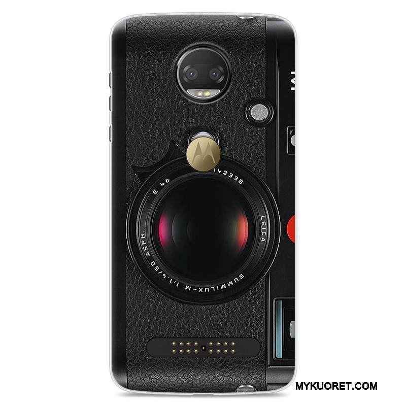 Kuori Moto Z2 Force Edition Suojaus Persoonallisuus Keltainen, Kotelo Moto Z2 Force Edition Pehmeä Neste Murtumaton Puhelimen Kuoret