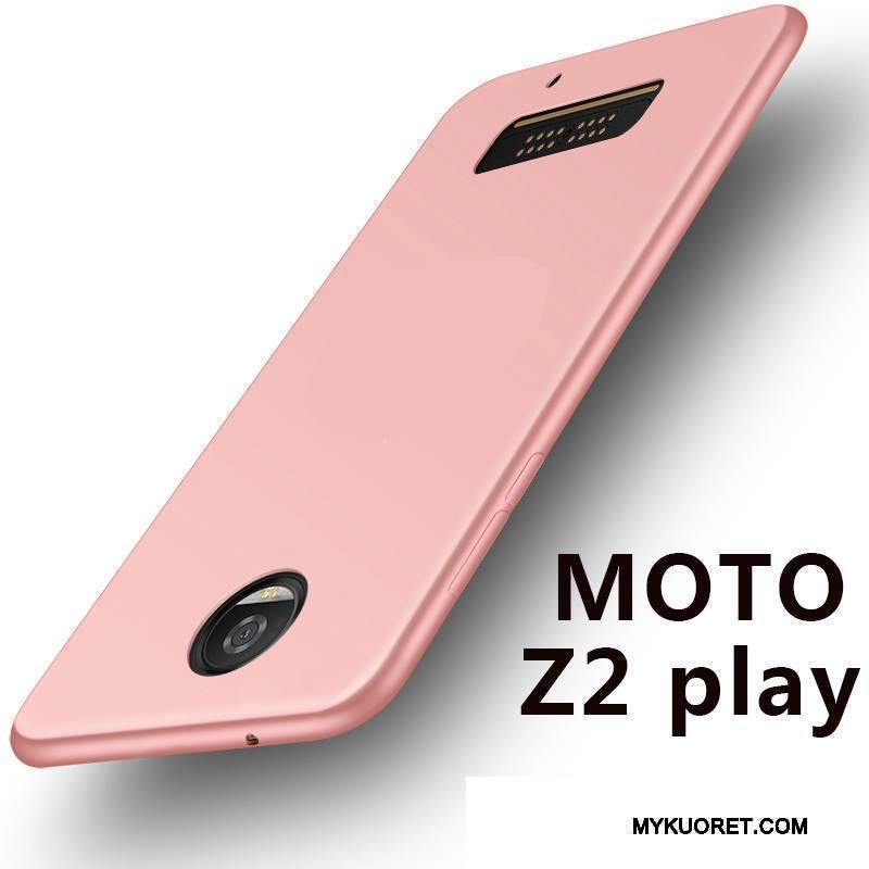Kuori Moto Z2 Play Laukut Murtumaton Puhelimen Kuoret, Kotelo Moto Z2 Play Silikoni Punainen