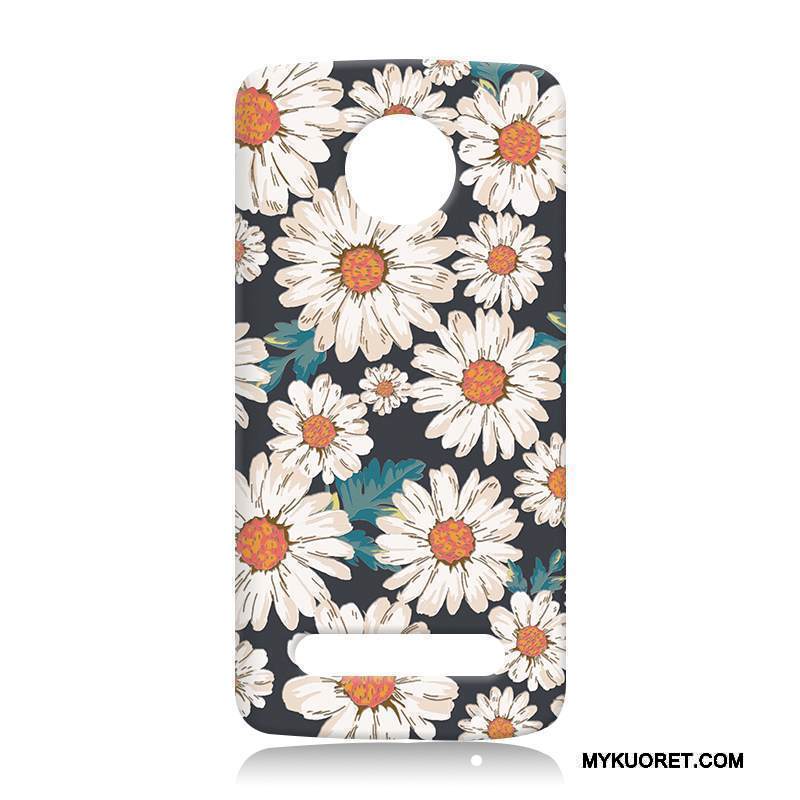 Kuori Moto Z2 Play Laukut Murtumaton Sininen, Kotelo Moto Z2 Play Silikoni Puhelimen Kuoret