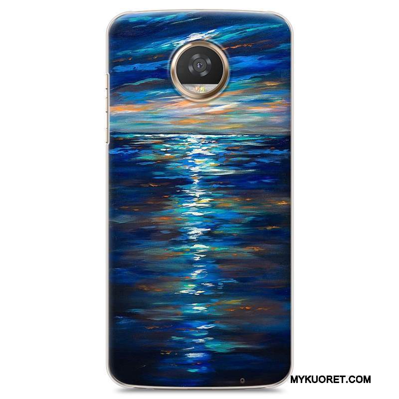 Kuori Moto Z2 Play Maalaus Kova Trendi, Kotelo Moto Z2 Play Suojaus Puhelimen Kuoret Jauhe