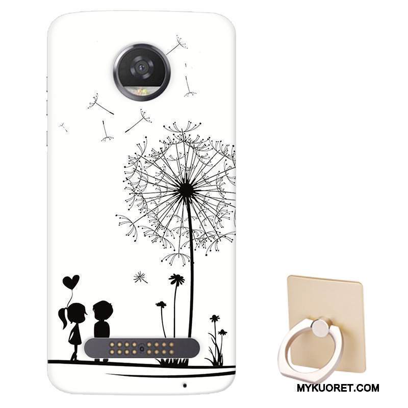 Kuori Moto Z2 Play Pehmeä Neste Malli Muokata, Kotelo Moto Z2 Play Tuki Jauhe Puhelimen Kuoret