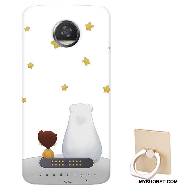 Kuori Moto Z2 Play Pehmeä Neste Malli Muokata, Kotelo Moto Z2 Play Tuki Jauhe Puhelimen Kuoret