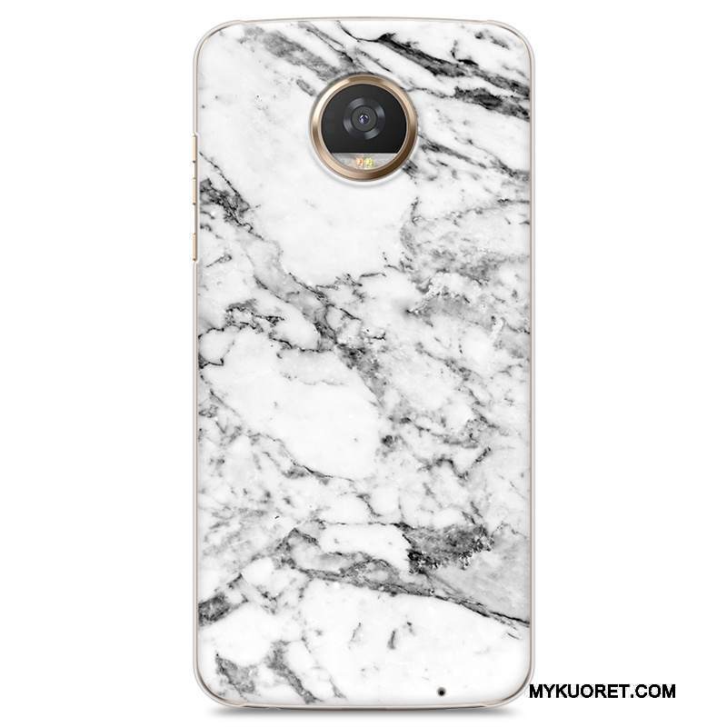 Kuori Moto Z2 Play Puulajit Murtumaton Syvä Väri, Kotelo Moto Z2 Play Suojaus Kova Puhelimen Kuoret