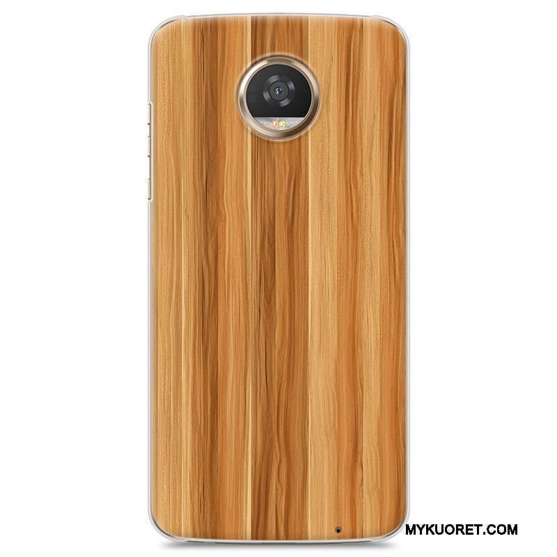 Kuori Moto Z2 Play Puulajit Murtumaton Syvä Väri, Kotelo Moto Z2 Play Suojaus Kova Puhelimen Kuoret