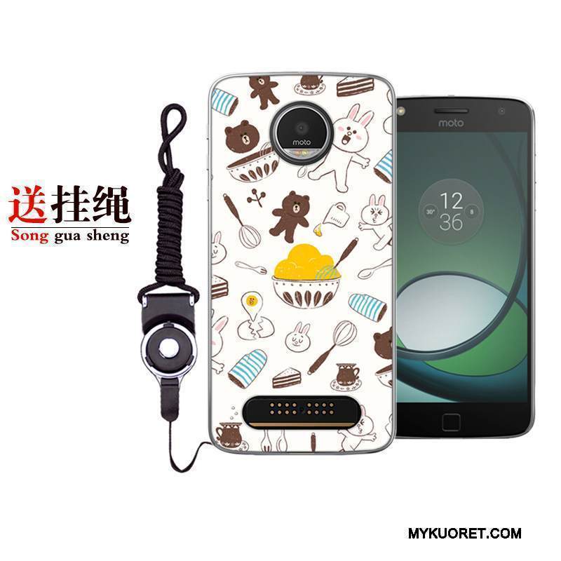 Kuori Moto Z2 Play Silikoni Kustannukset Taide, Kotelo Moto Z2 Play Pehmeä Neste Murtumaton Pieni