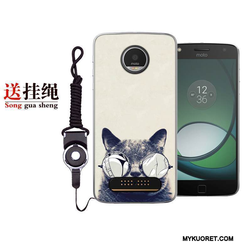 Kuori Moto Z2 Play Silikoni Kustannukset Taide, Kotelo Moto Z2 Play Pehmeä Neste Murtumaton Pieni