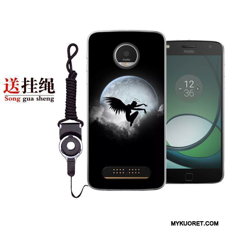 Kuori Moto Z2 Play Silikoni Kustannukset Taide, Kotelo Moto Z2 Play Pehmeä Neste Murtumaton Pieni