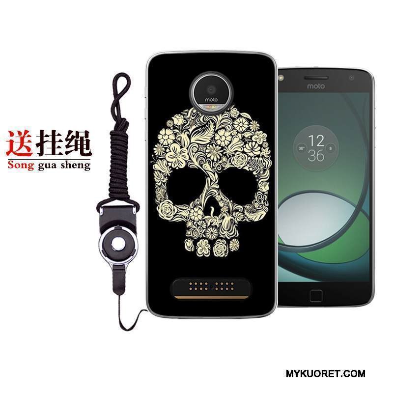 Kuori Moto Z2 Play Silikoni Kustannukset Taide, Kotelo Moto Z2 Play Pehmeä Neste Murtumaton Pieni