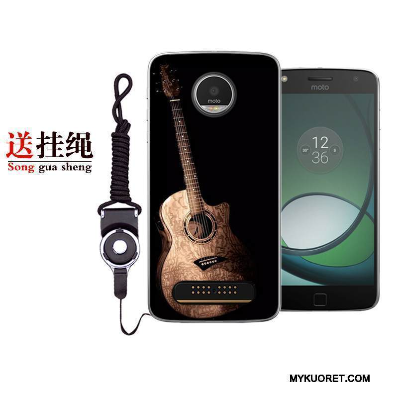 Kuori Moto Z2 Play Silikoni Kustannukset Taide, Kotelo Moto Z2 Play Pehmeä Neste Murtumaton Pieni