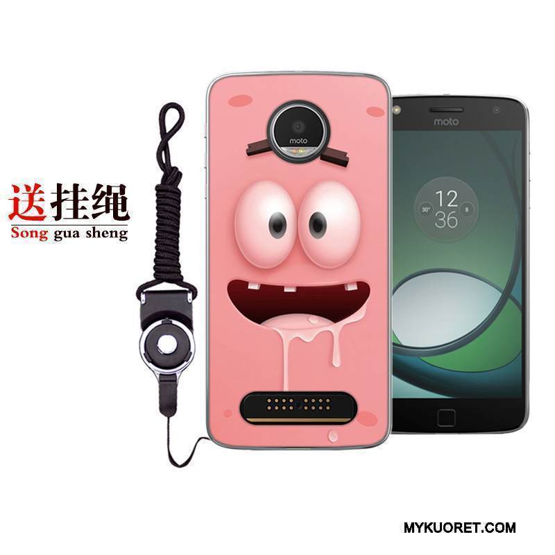 Kuori Moto Z2 Play Silikoni Kustannukset Taide, Kotelo Moto Z2 Play Pehmeä Neste Murtumaton Pieni