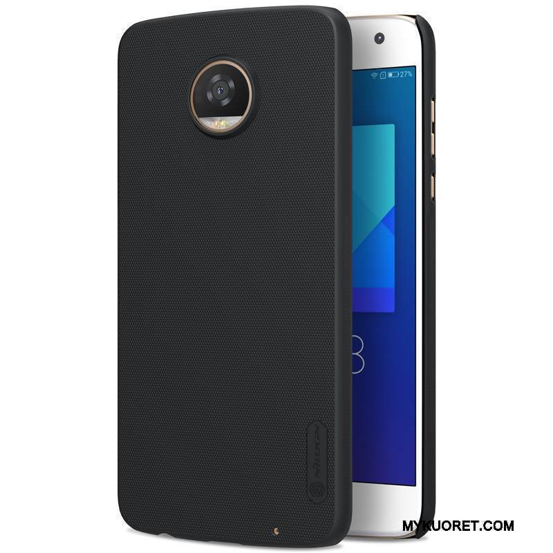 Kuori Moto Z2 Play Suojaus Kova Kulta, Kotelo Moto Z2 Play Pesty Suede Keltainen