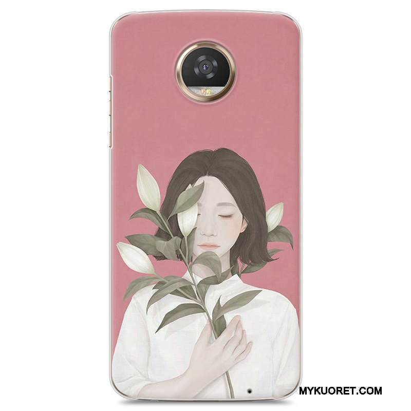 Kuori Moto Z2 Play Suojaus Puhelimen Kuoret Kova, Kotelo Moto Z2 Play Kustannukset Valkoinen