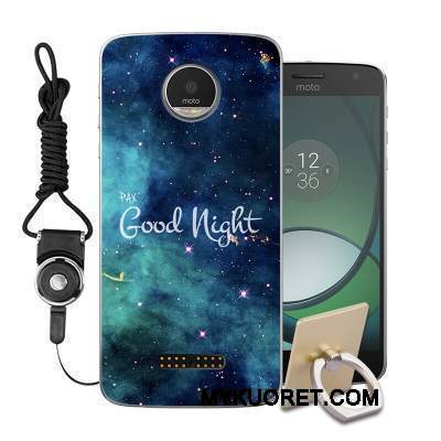 Kuori Moto Z2 Play Suojaus Puhelimen Kuoret Sininen, Kotelo Moto Z2 Play