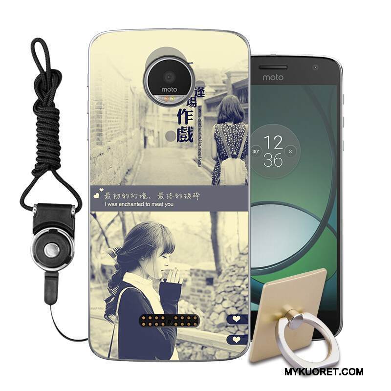 Kuori Moto Z2 Play Suojaus Violetti Puhelimen Kuoret, Kotelo Moto Z2 Play