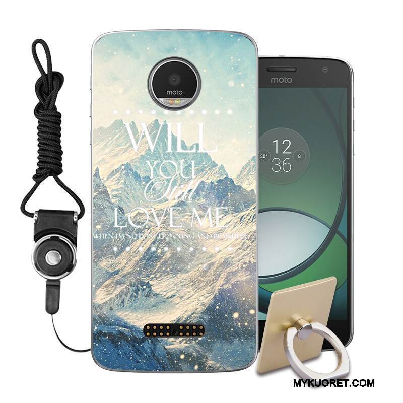 Kuori Moto Z2 Play Suojaus Violetti Puhelimen Kuoret, Kotelo Moto Z2 Play