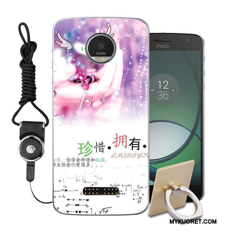 Kuori Moto Z2 Play Suojaus Violetti Puhelimen Kuoret, Kotelo Moto Z2 Play