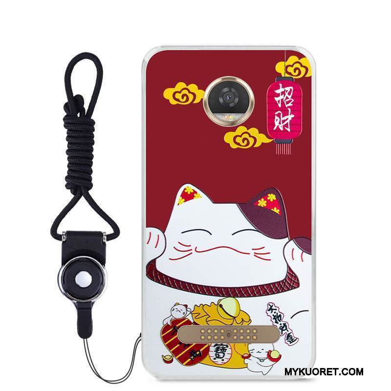 Kuori Moto Z2 Play Suojaus Väriset Ohut, Kotelo Moto Z2 Play Silikoni Puhelimen Kuoret Vihreä