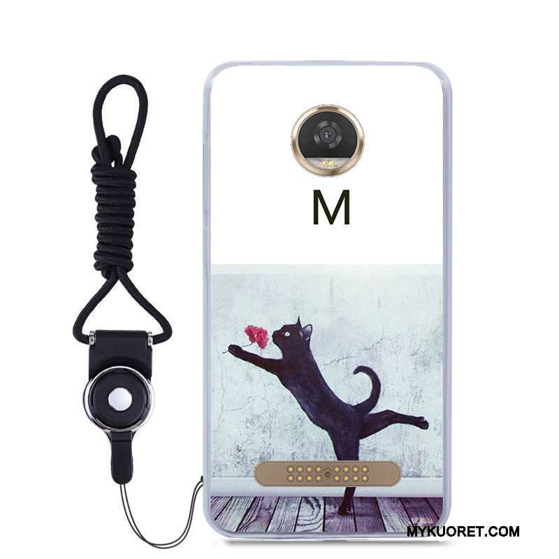 Kuori Moto Z2 Play Suojaus Väriset Ohut, Kotelo Moto Z2 Play Silikoni Puhelimen Kuoret Vihreä