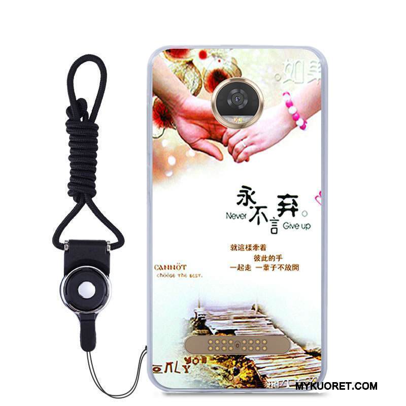 Kuori Moto Z2 Play Suojaus Väriset Ohut, Kotelo Moto Z2 Play Silikoni Puhelimen Kuoret Vihreä