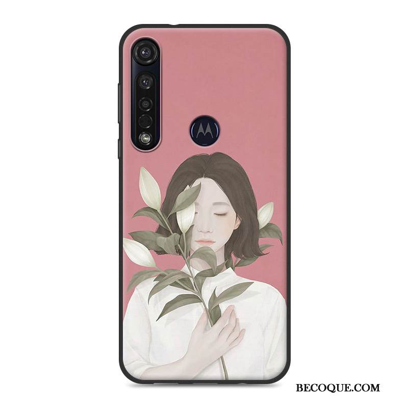 Kuori Motorola One Macro Laukut Taide Pieni, Kotelo Motorola One Macro Pehmeä Neste Sininen Puhelimen Kuoret