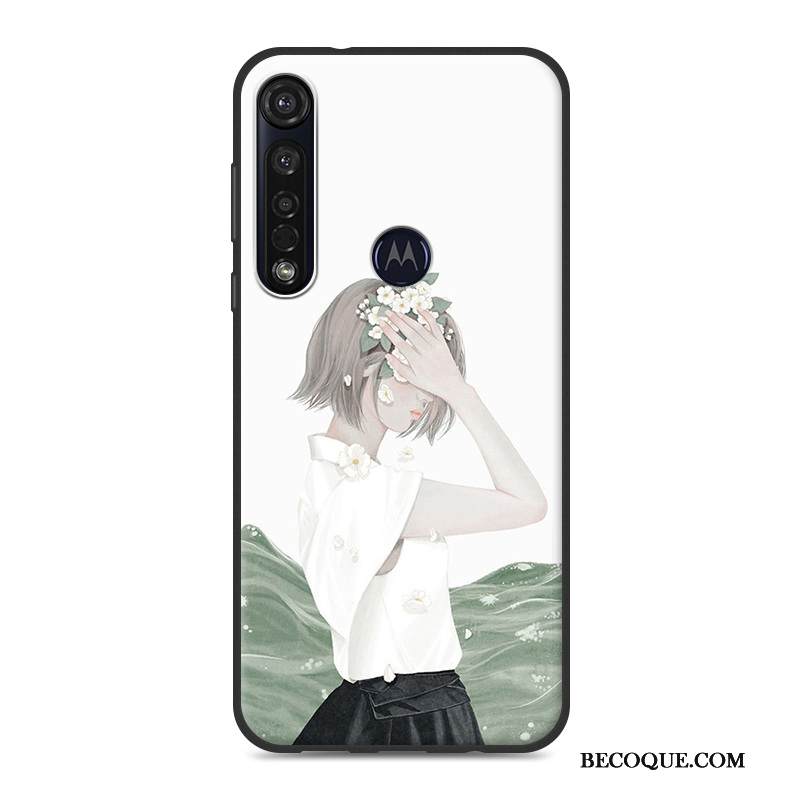 Kuori Motorola One Macro Laukut Taide Pieni, Kotelo Motorola One Macro Pehmeä Neste Sininen Puhelimen Kuoret