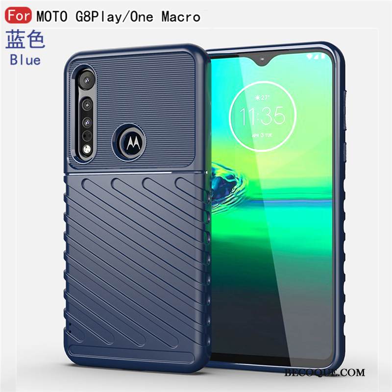 Kuori Motorola One Macro Suojaus Liiketoiminta Musta, Kotelo Motorola One Macro Laukut Murtumaton Puhelimen Kuoret