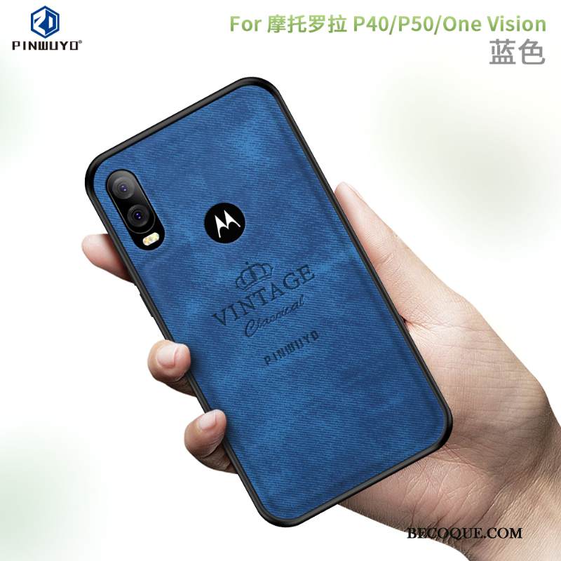 Kuori Motorola One Vision Laukut Puhelimen Kuoret, Kotelo Motorola One Vision Suojaus