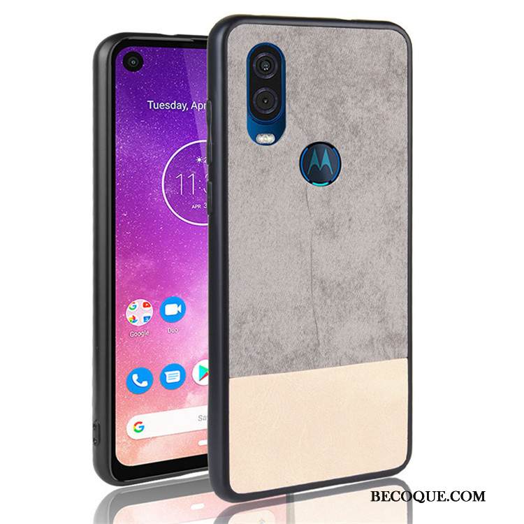 Kuori Motorola One Vision Laukut Puhelimen Kuoret Murtumaton, Kotelo Motorola One Vision Suojaus Musta Värisävyt