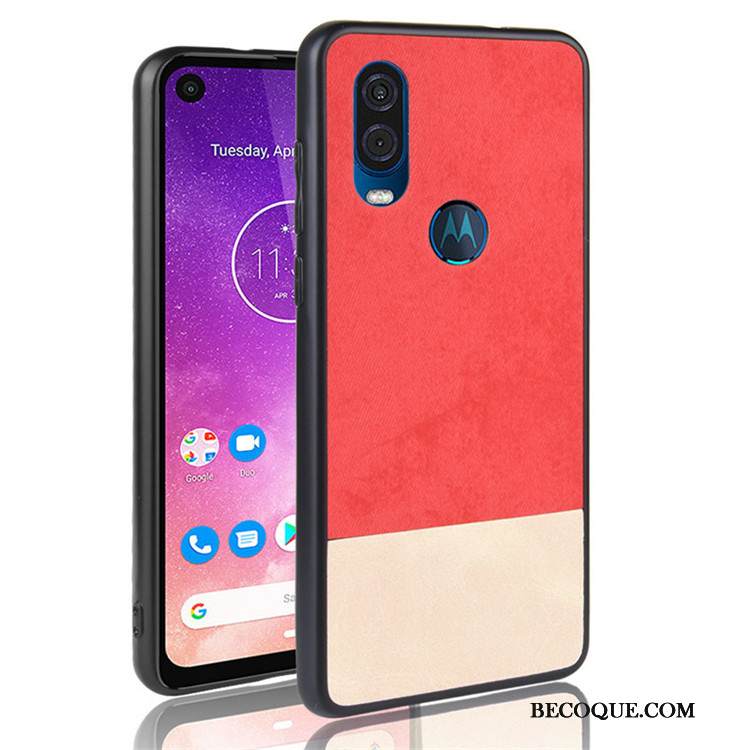 Kuori Motorola One Vision Laukut Puhelimen Kuoret Murtumaton, Kotelo Motorola One Vision Suojaus Musta Värisävyt