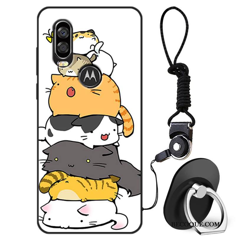 Kuori Motorola One Vision Luova Jauhe Puhelimen Kuoret, Kotelo Motorola One Vision Silikoni Murtumaton Tide-brändi