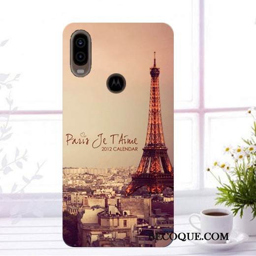 Kuori Motorola One Vision Maalaus Puhelimen Kuoret Tummansininen, Kotelo Motorola One Vision