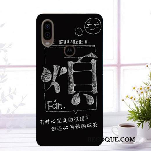 Kuori Motorola One Vision Maalaus Puhelimen Kuoret Tummansininen, Kotelo Motorola One Vision