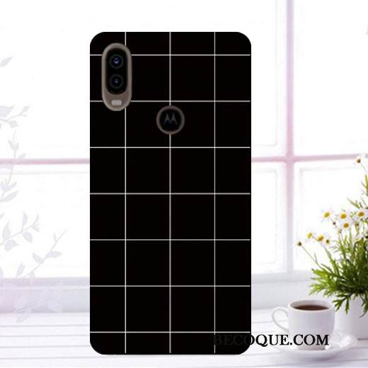 Kuori Motorola One Vision Maalaus Puhelimen Kuoret Tummansininen, Kotelo Motorola One Vision