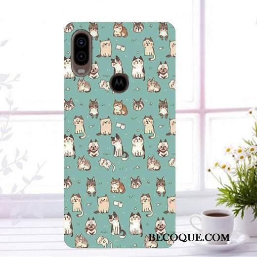 Kuori Motorola One Vision Maalaus Puhelimen Kuoret Tummansininen, Kotelo Motorola One Vision