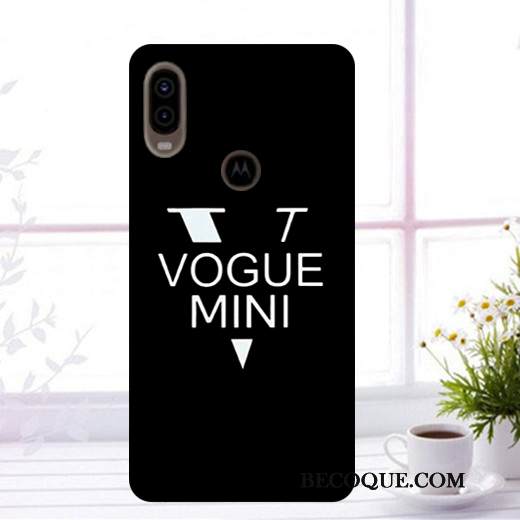 Kuori Motorola One Vision Maalaus Puhelimen Kuoret Tummansininen, Kotelo Motorola One Vision